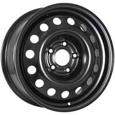 Колесный диск ТЗСК Штамп 6.5х16/5х114.3 D67.1 ET46 черный глянцевый